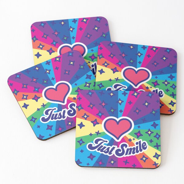 Item preview, Exploding rainbow colorful stars huge heart Smile designed and sold by TokiPY.