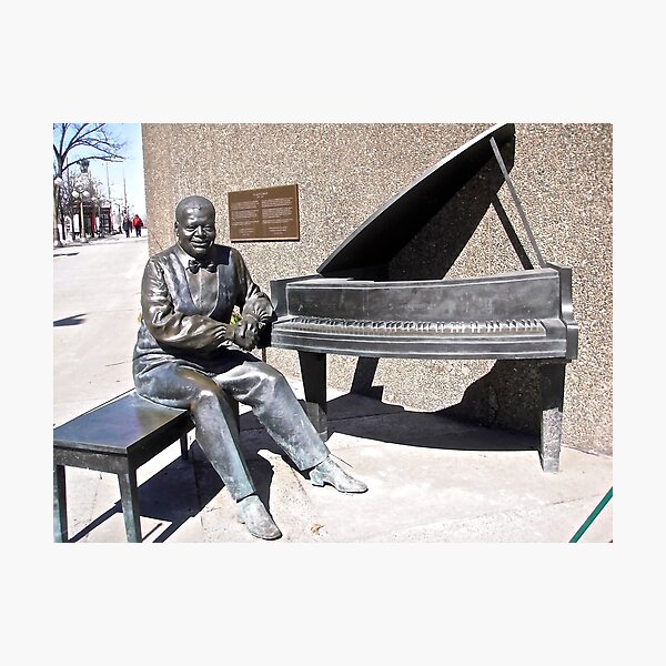 Oscar Peterson Photographic Print