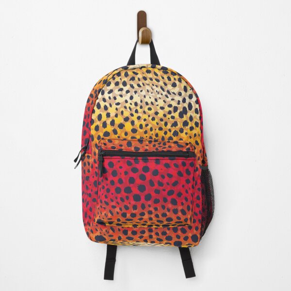 Item preview, OMBRE LEOPARD PRINT IN YELLOW & RED designed and sold by STUDIOFLOW.