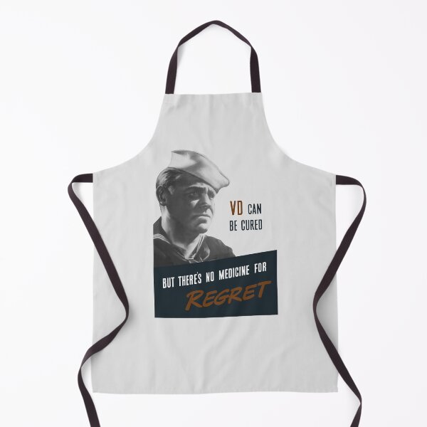Item preview, VD Can Be Cured - But There's No Medicine For Regret - WW2 designed and sold by warishellstore.