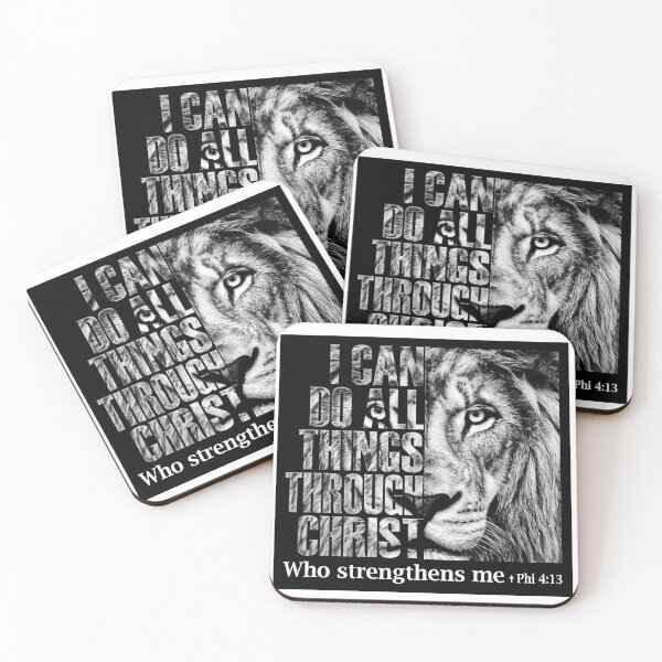 Item preview, I Can Do All Things Through Christ Who Strengthens Me designed and sold by silverbackmerch.
