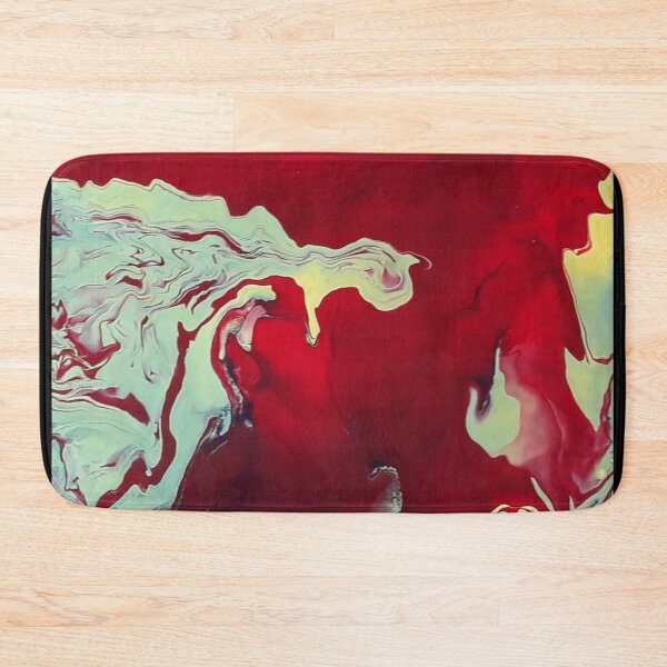 Item preview, Fluid Patterns Red Yellow Green designed and sold by craftsbydaphy.