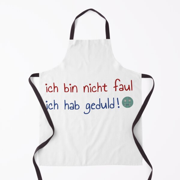 Item preview, ich bin nicht faul ich hab geduld designed and sold by kamelhabib.