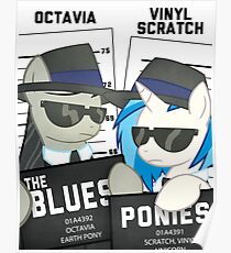 The Blues Ponies Poster