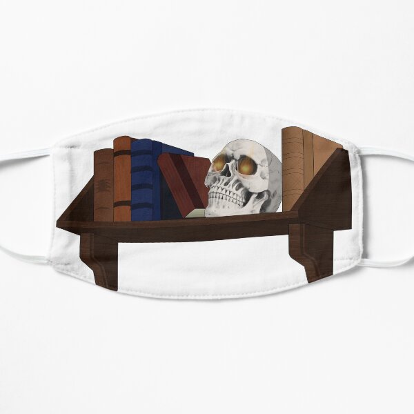 Bob on a Shelf Flat Mask
