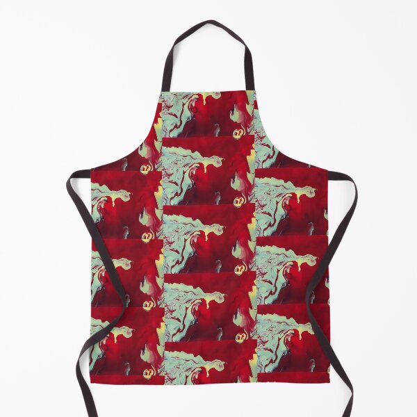 Item preview, Fluid Patterns Red Yellow Green designed and sold by craftsbydaphy.