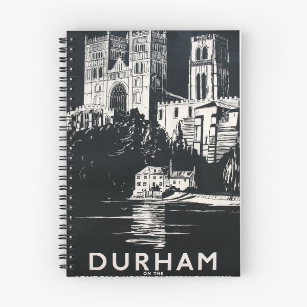 Item preview, Railway Poster Durham designed and sold by stickart-marek.