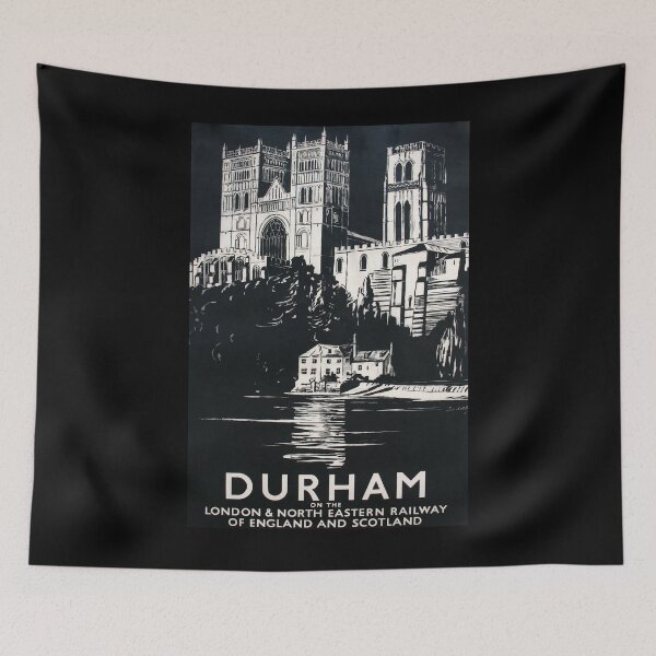 Artikelvorschau, Eisenbahn Plakat Durham entworfen und verkauft von stickart-marek.