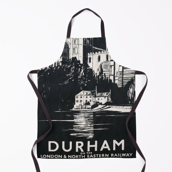 Item preview, Railway Poster Durham designed and sold by stickart-marek.