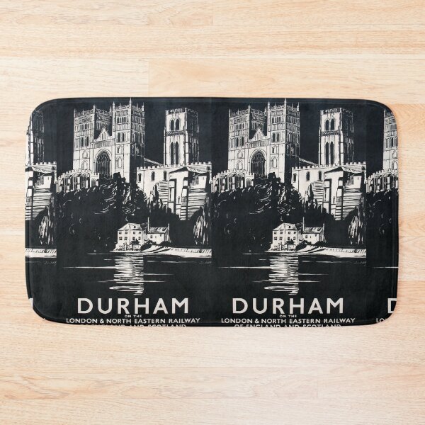 Artikelvorschau, Eisenbahn Plakat Durham entworfen und verkauft von stickart-marek.