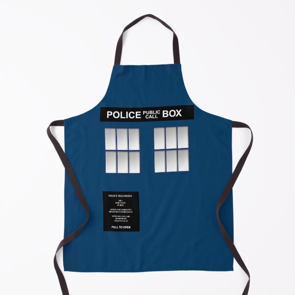 Item preview, Police Box Classic Blue designed and sold by SideQuest - Scribbled Chaos!.