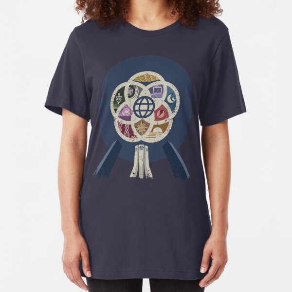 EPCOT Center iPhone and TShirt Slim Fit T-Shirt