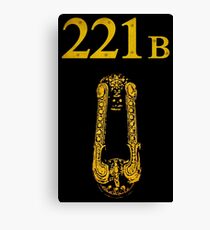Sherlock - 221B Canvas Print