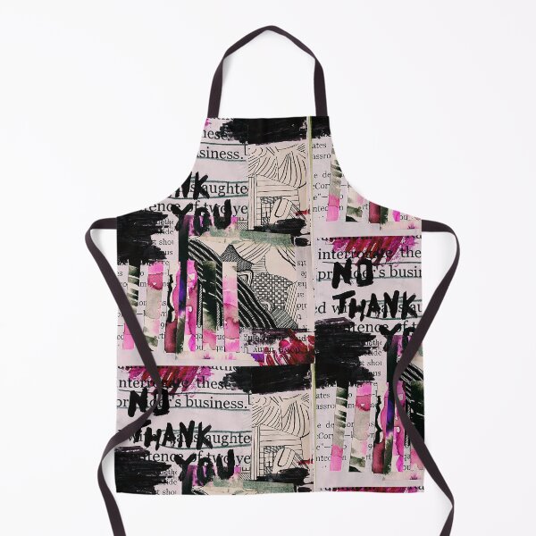 Item preview, no thank you collage art work  designed and sold by evaroller21.