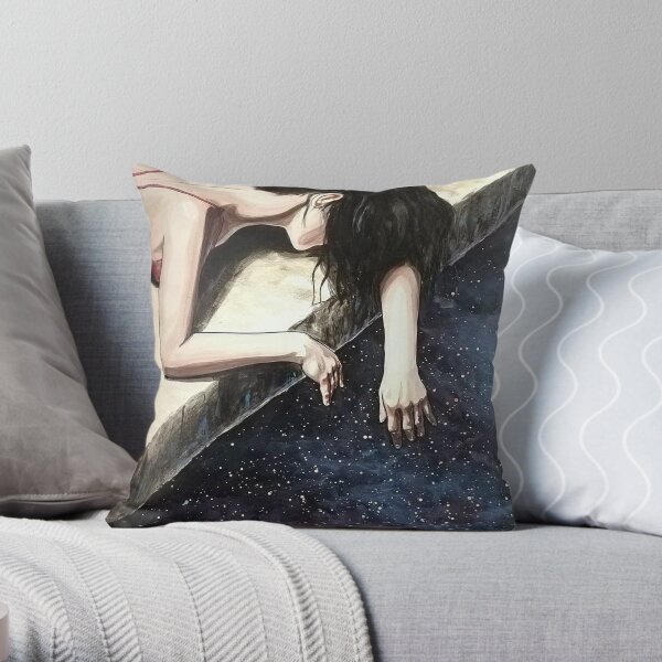 Edge of the universe Throw Pillow
