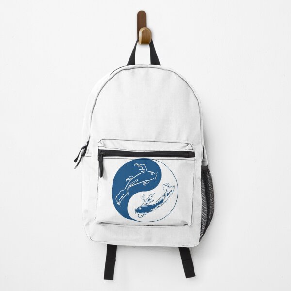 Item preview, Copy of carp koi fish, yin and yang, classic blue, white designed and sold by Kinisis.