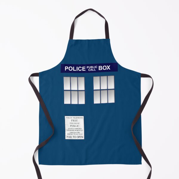 Item preview, Police Box New Blue designed and sold by SideQuest - Scribbled Chaos!.