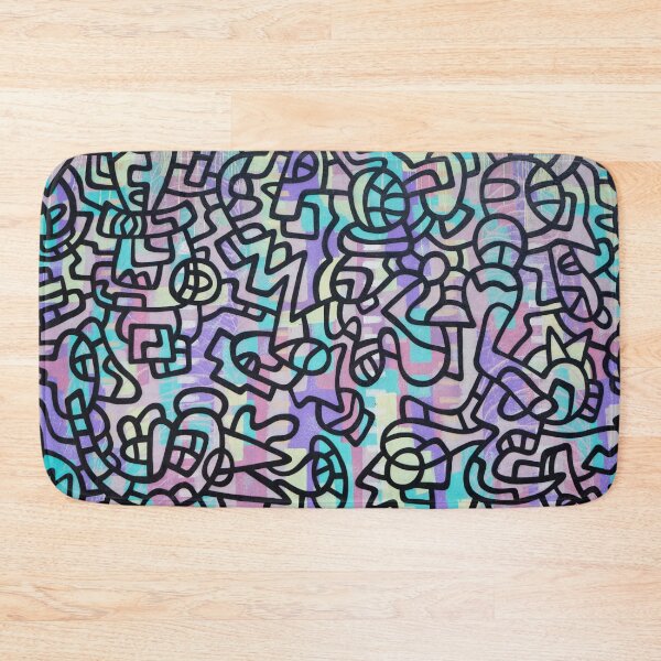 Artikelvorschau, ABSTRACT - PAINT - LINES - COLORS - PINK entworfen und verkauft von Tropical Blood.
