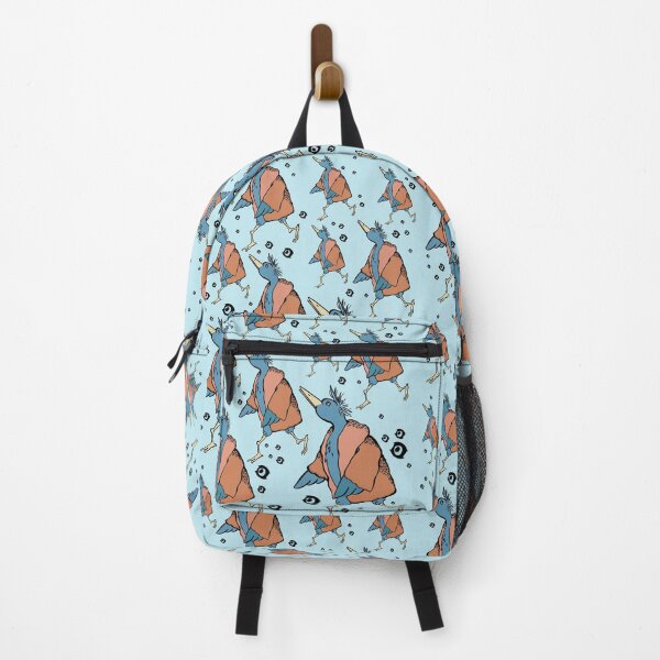 Item preview, Blue Bird Wearing a Brown Coat designed and sold by Otter-Grotto.