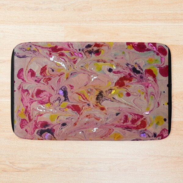 Item preview, Fluid Patterns Pink Yellow Purple designed and sold by craftsbydaphy.