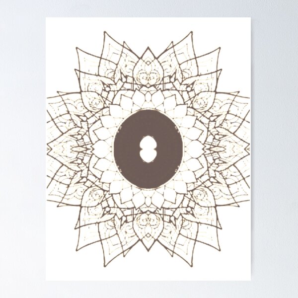 Item preview, Light brown Mandala design pattern  designed and sold by ZenSarah.