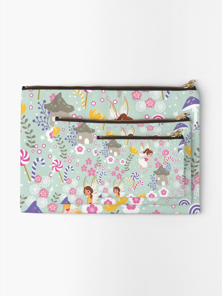 Alternate view of Green Fairy Helpers In Tommy Tinker's Village™ Zipper Pouch