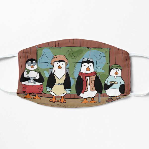 Penguin Family Hits the Outdoor Gear Store a Little Too Hard Mask