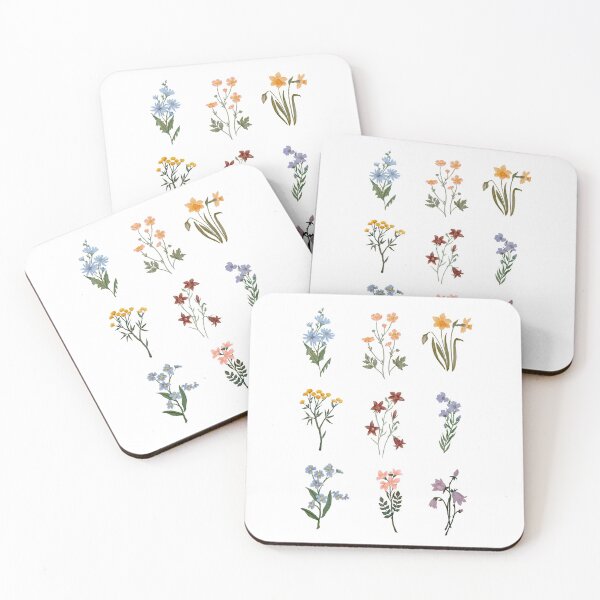 Item preview, Watercolor Wildflowers designed and sold by cait-shaw.