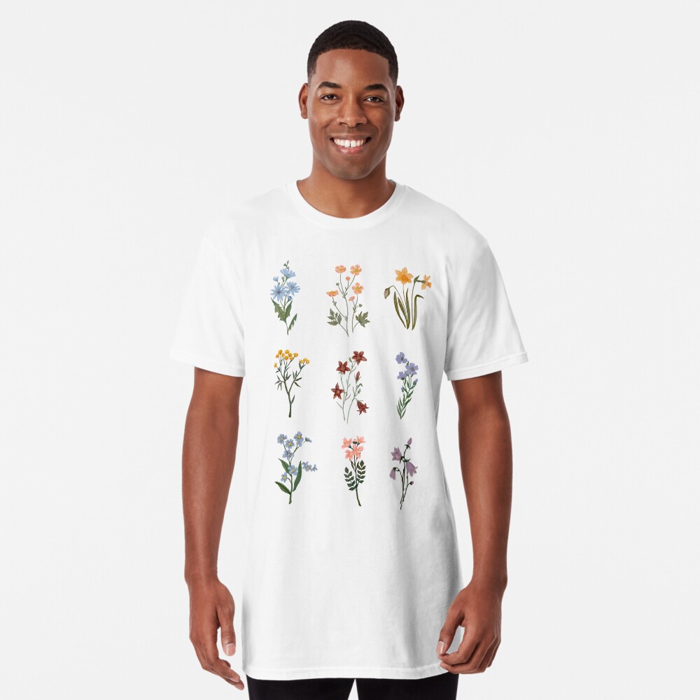 Vista previa del artículo con la obra «Camiseta larga», diseñado y vendido por cait-shaw.