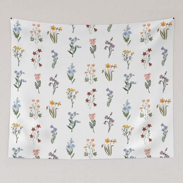 Item preview, Watercolor Wildflowers designed and sold by cait-shaw.