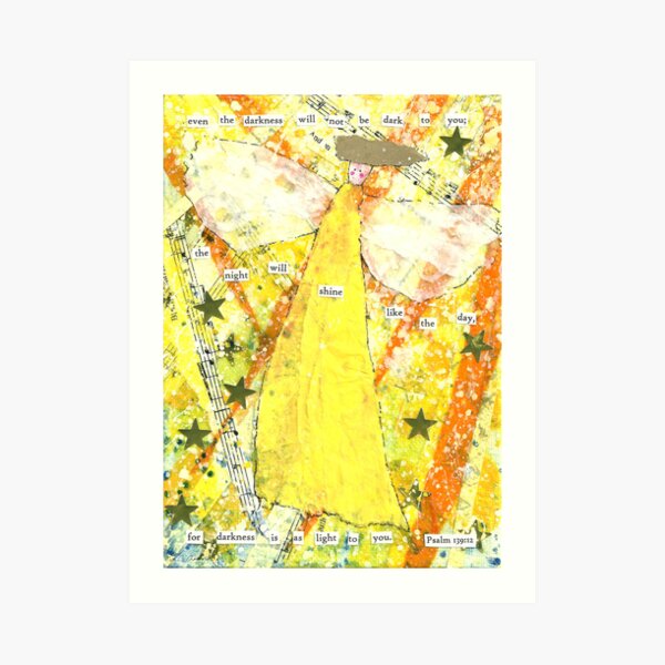 Psalm 139:12 Art Print