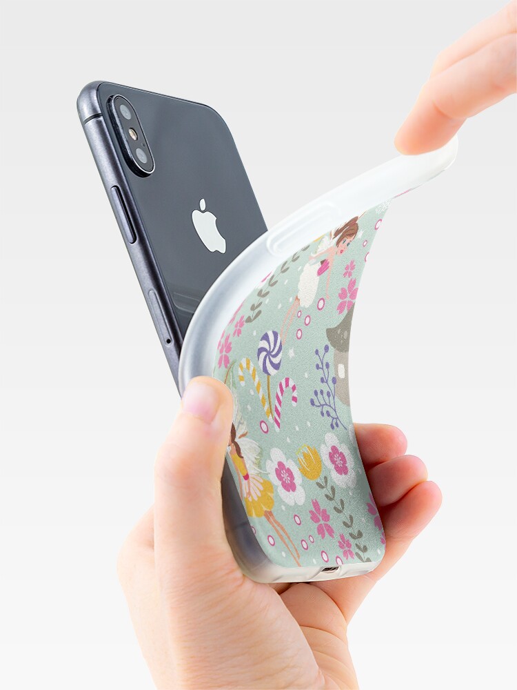 Alternate view of Green Fairy Helpers In Tommy Tinker's Village™ iPhone Case & Cover