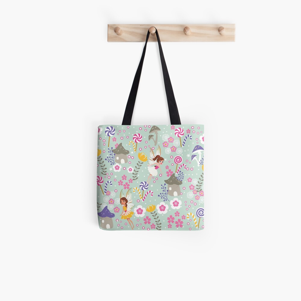 Green Fairy Helpers In Tommy Tinker's Village™ Tote Bag