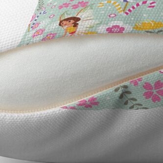 Alternate view of Green Fairy Helpers In Tommy Tinker's Village™ Throw Pillow