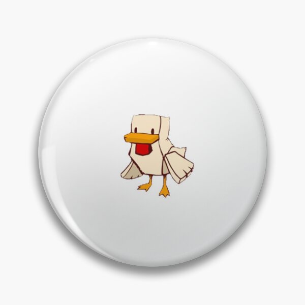 Item preview, Cute Minecraft Chicken designed and sold by Preppy Positivity.