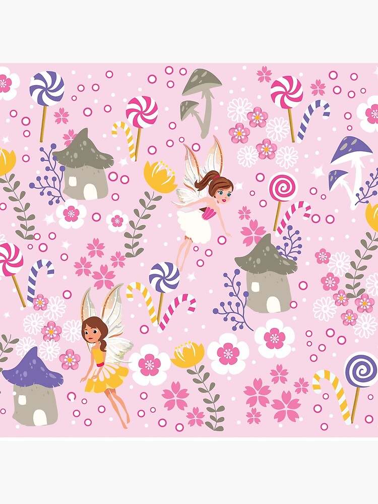 The Pink Fairy Helpers In Tommy Tinker's Village™ by TeelieTurner