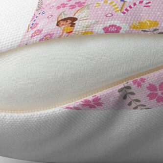 Alternate view of The Pink Fairy Helpers In Tommy Tinker's Village™ Throw Pillow