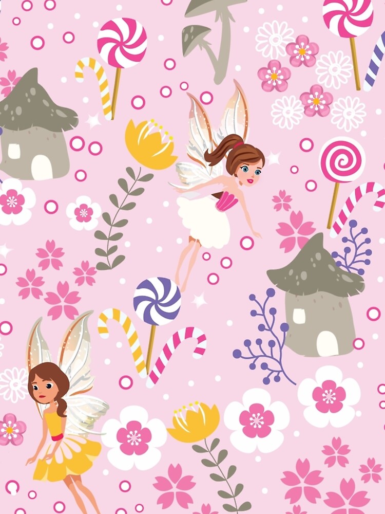 The Pink Fairy Helpers In Tommy Tinker's Village™ by TeelieTurner