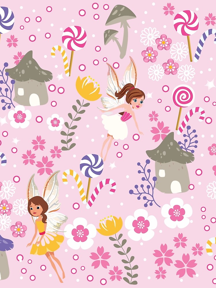 The Pink Fairy Helpers In Tommy Tinker's Village™ by TeelieTurner