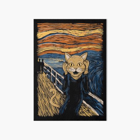 The Purr Art Board Print