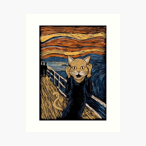 The Purr Art Print