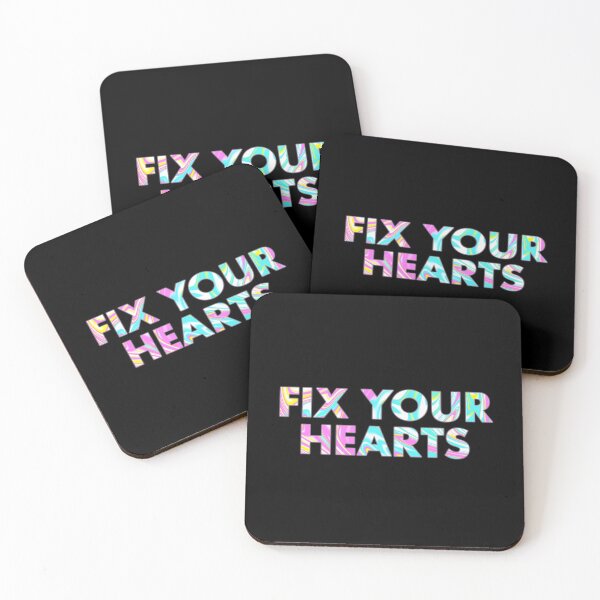 Item preview, FIX YOUR HEARTS In Paint Marble designed and sold by SquareClub.