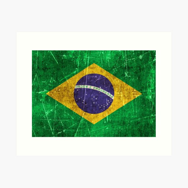 Brazil Flag Motto Hoodie - Limited Style - J2 - Art Hoodie