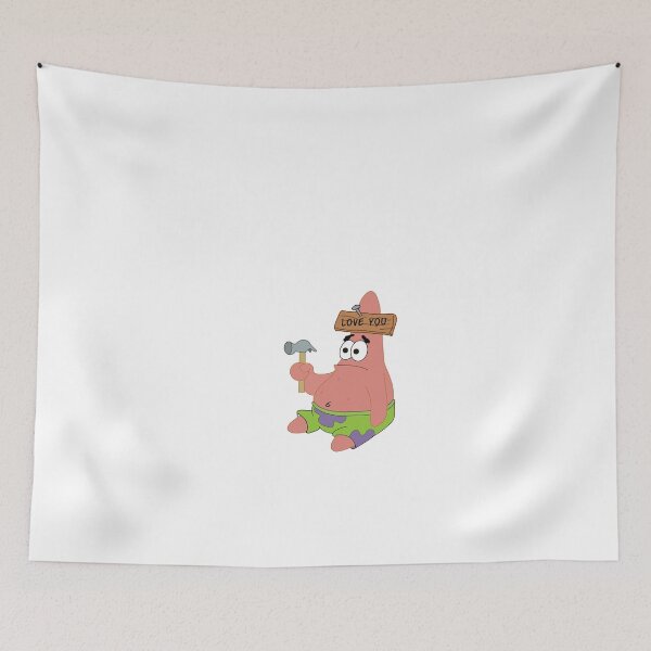 Item preview, Patrick Star 'Love You' designed and sold by crazyboltshop.