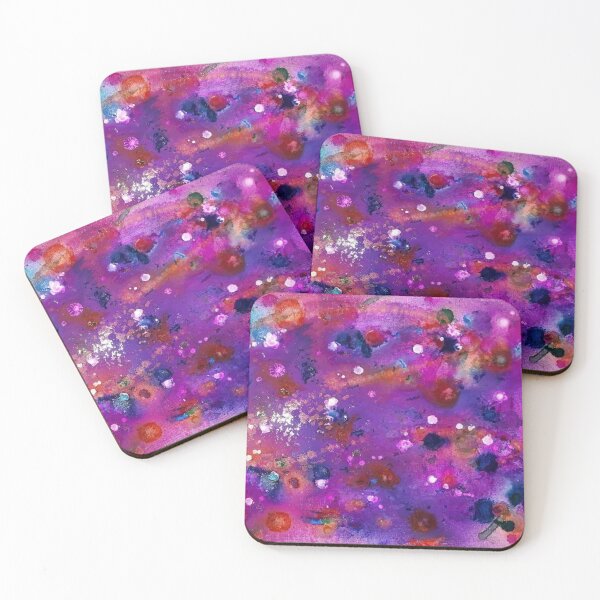 Item preview, Fluid Patterns Pink Purple Orange designed and sold by craftsbydaphy.
