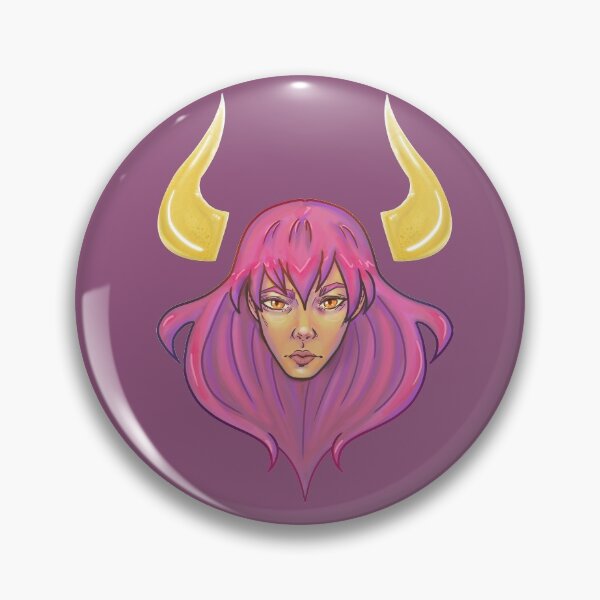 Item preview, Golden Horns Demon Girl designed and sold by grimmiechan.