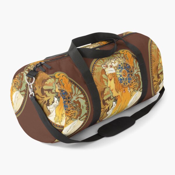 Item preview, HD Byzantine Heads: Blonde (1897) Mucha T shirts/Pillows/and more designed and sold by MINDTHECHERRY.