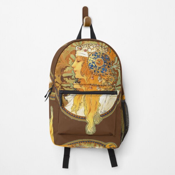 Item preview, HD Byzantine Heads: Blonde (1897) Mucha T shirts/Pillows/and more designed and sold by MINDTHECHERRY.