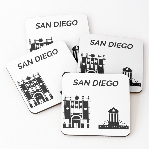 Item preview, San Diego Skyline, City in California, USA designed and sold by marosharaf.