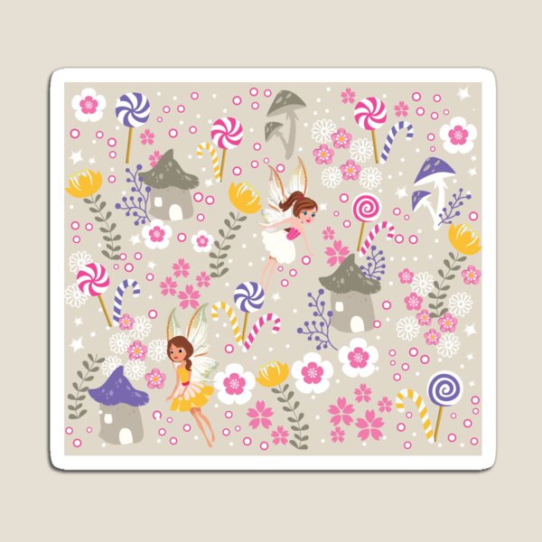 Beige Helper Fairies In Tommy Tinker's Village™ Magnet